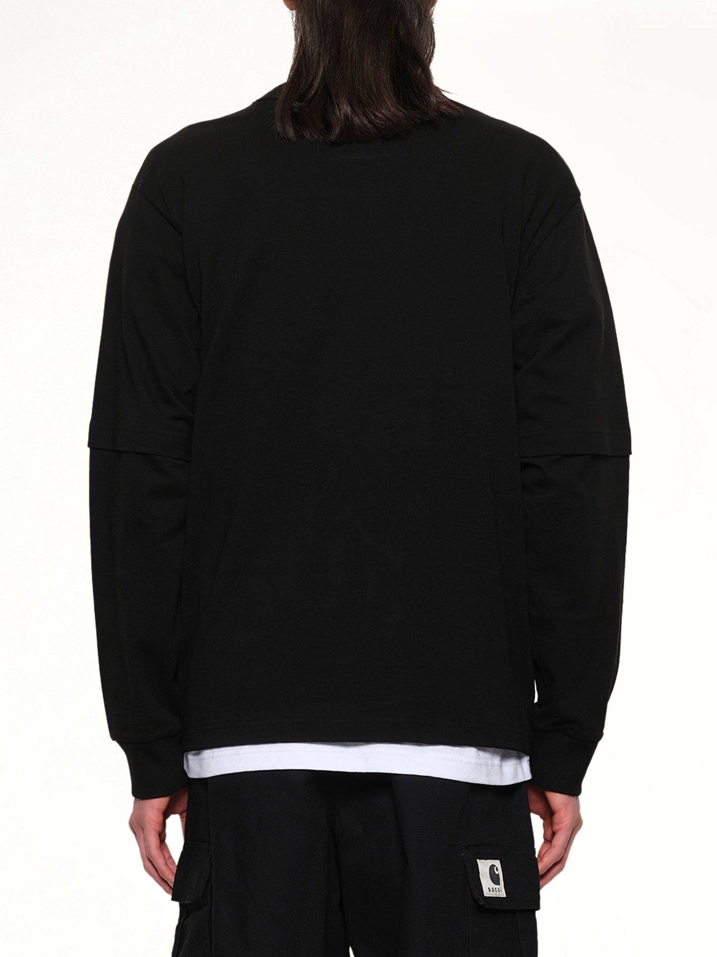 Carhartt WIP Cotton Jersey L/S T-Shirt in Black