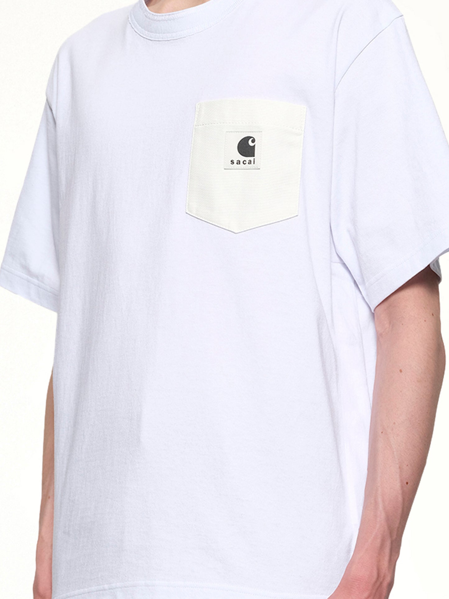 Carhartt WIP Cotton Jersey T-Shirt in White