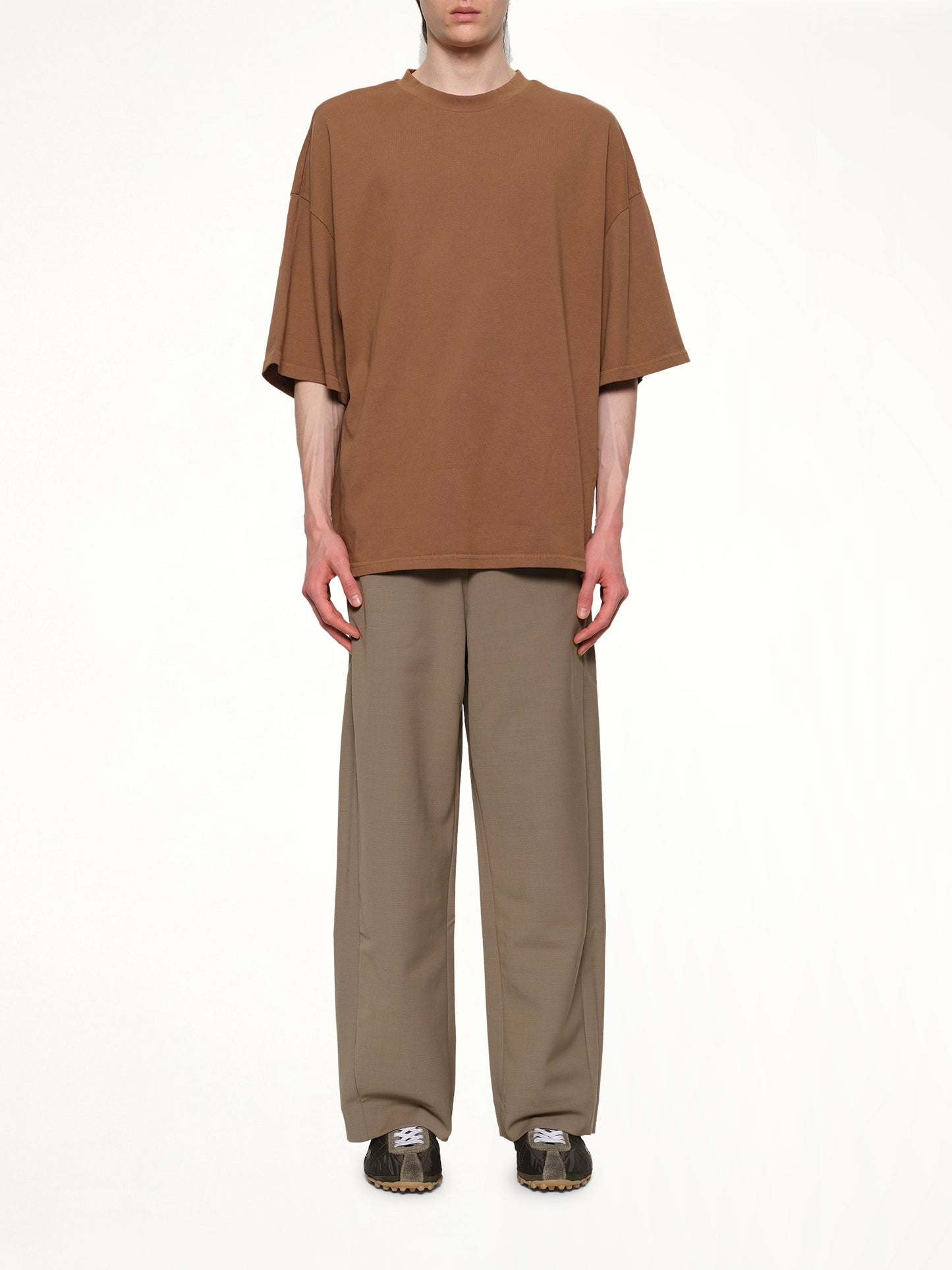 Heavy Boxy T-Shirt in Dune