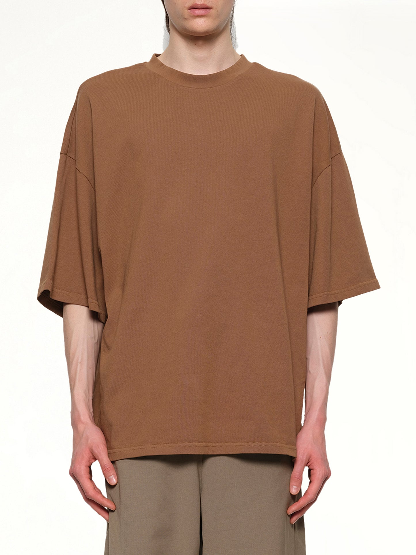 Heavy Boxy T-Shirt in Dune