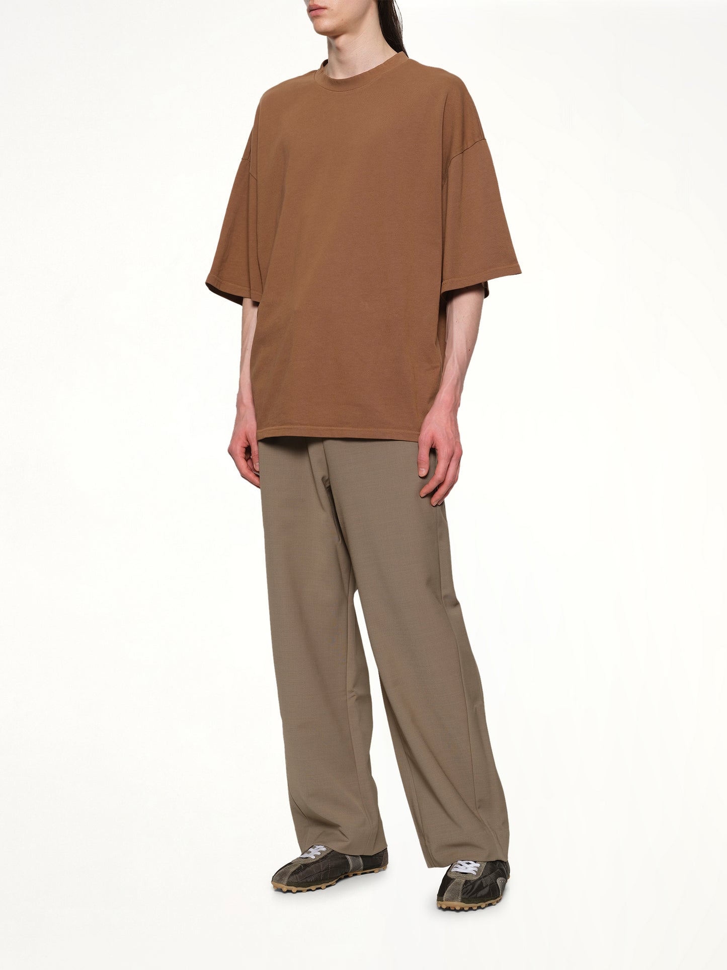 Heavy Boxy T-Shirt in Dune