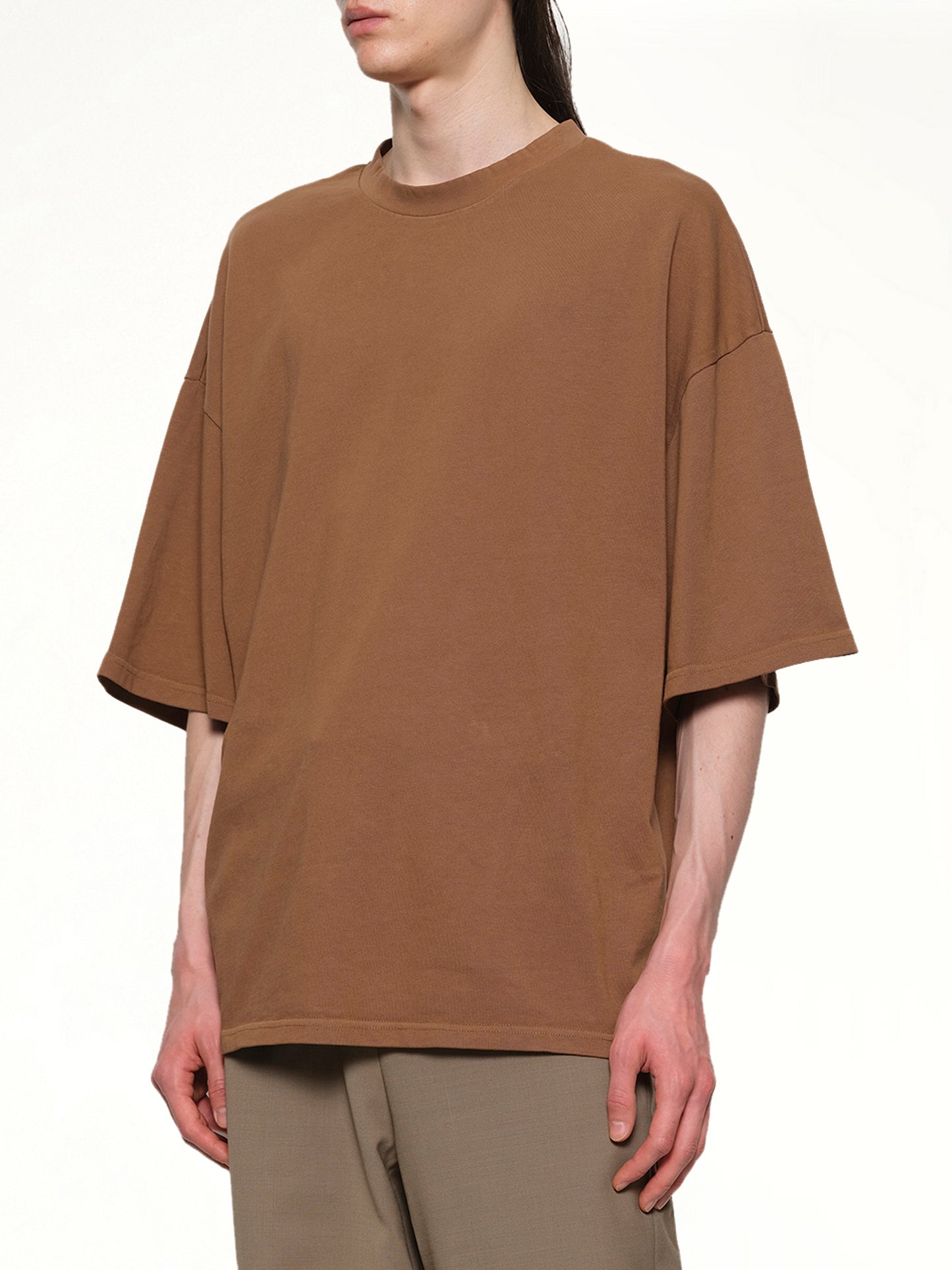 Heavy Boxy T-Shirt in Dune
