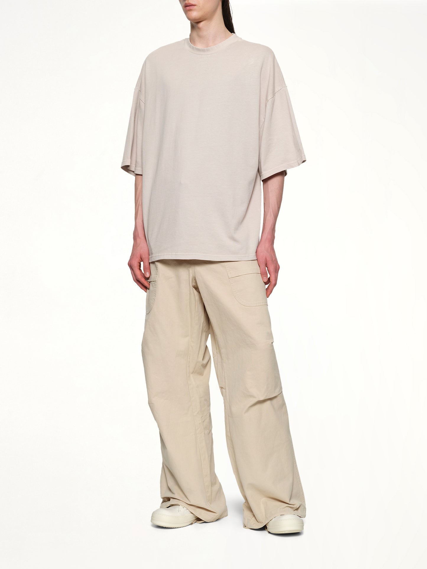 Heavy Boxy T-Shirt in Off White