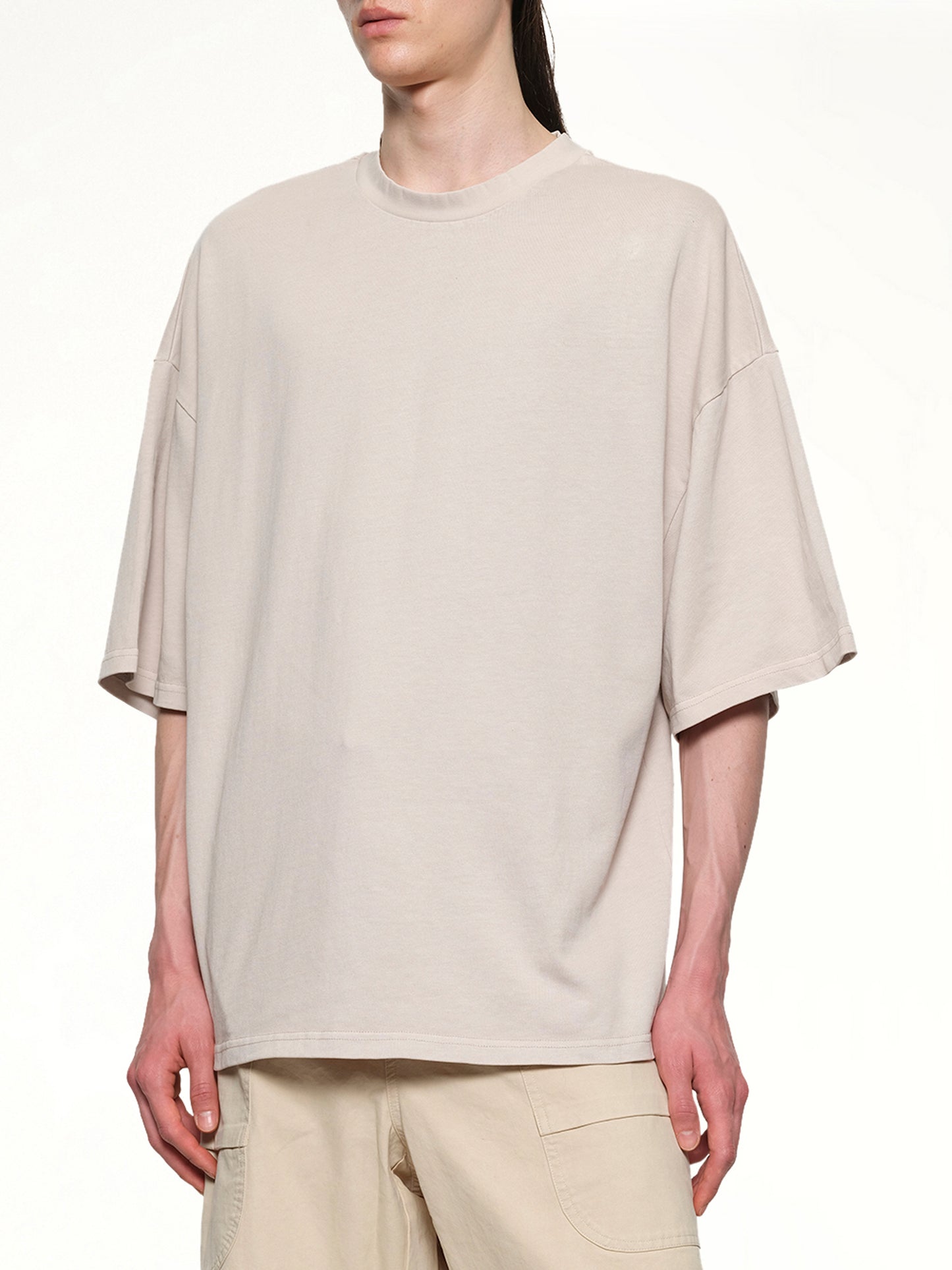 Heavy Boxy T-Shirt in Off White