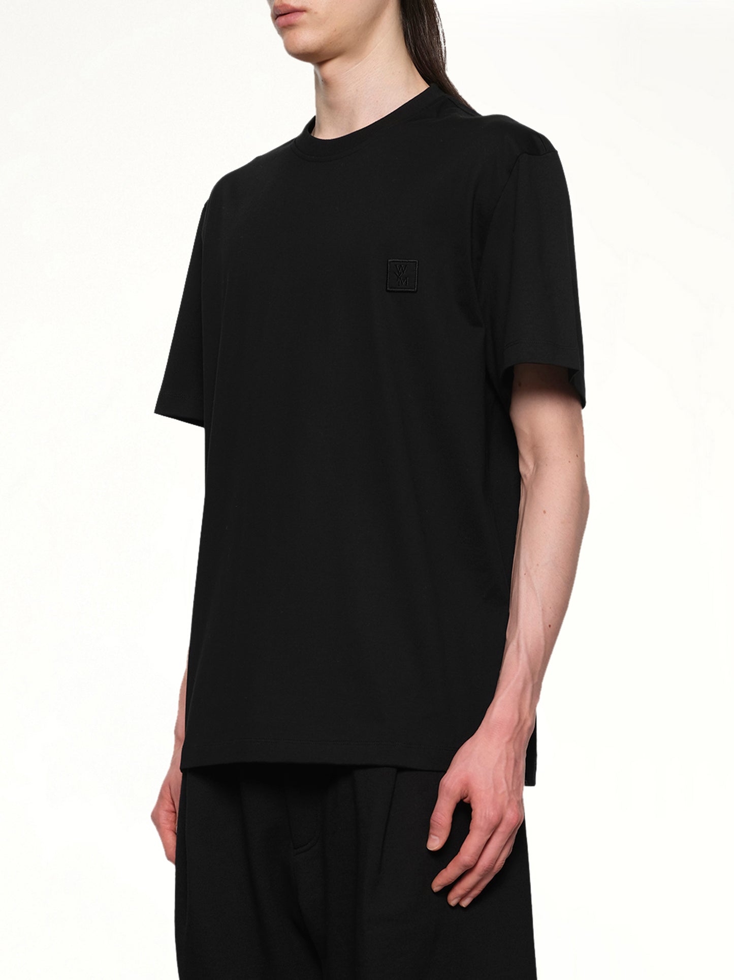 Flower Petal T-Shirt in Black