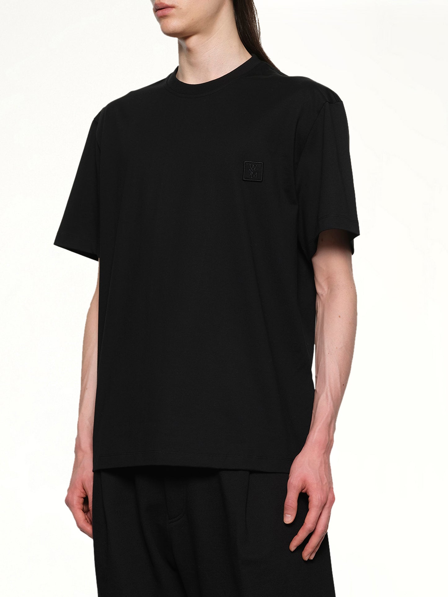 Flower Petal T-Shirt in Black