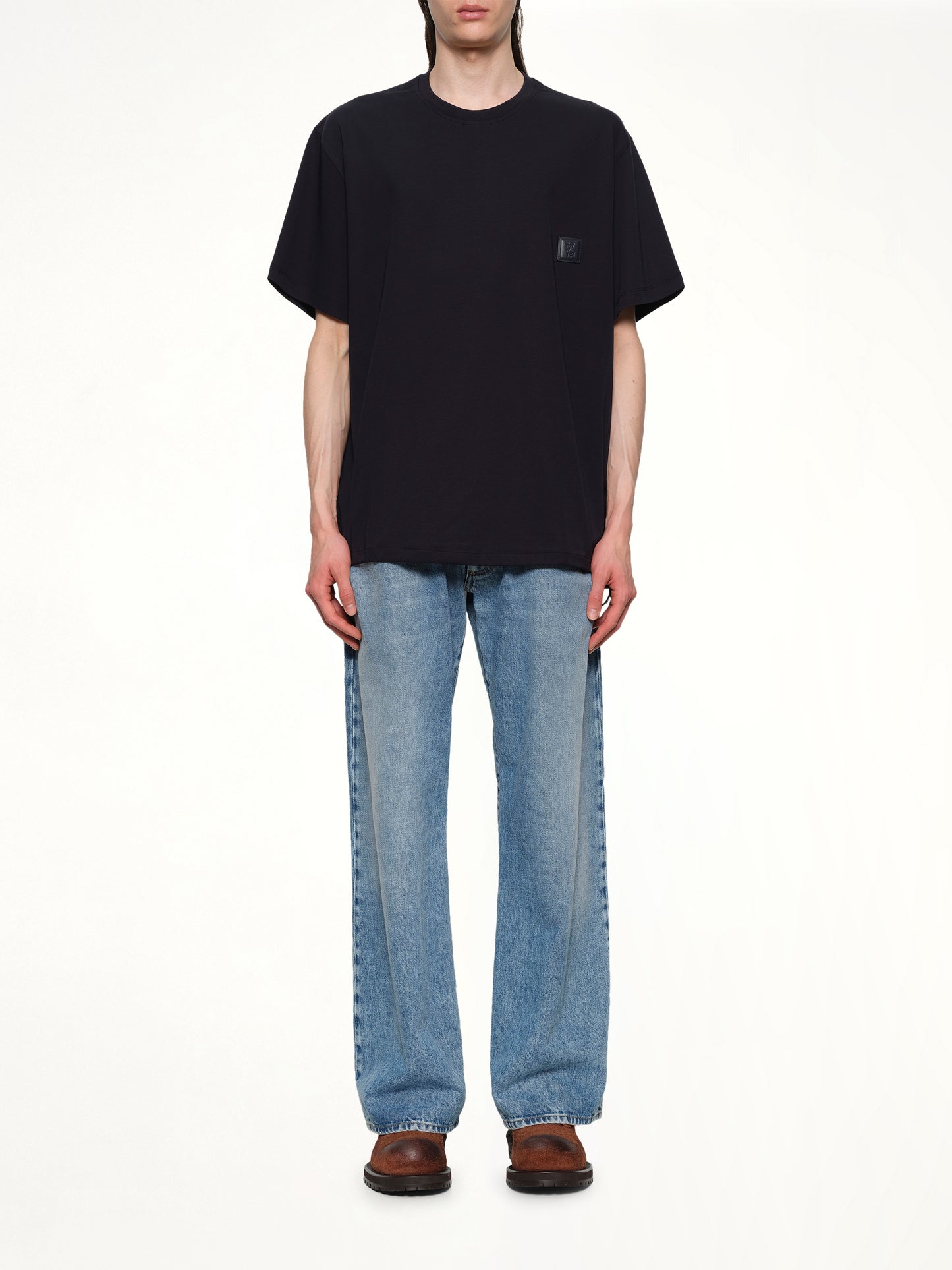 Small Logo T-Shirt in Navy