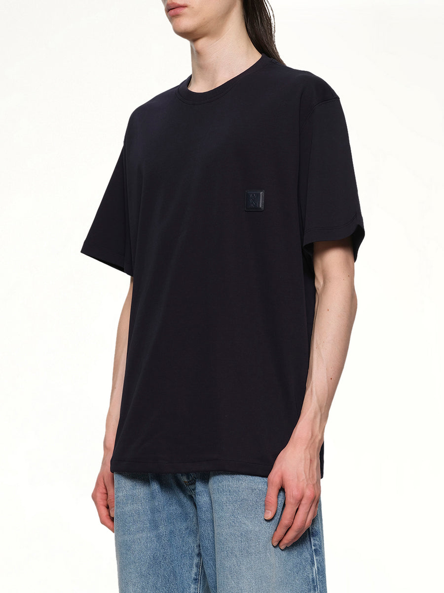 Small Logo T-Shirt in Navy