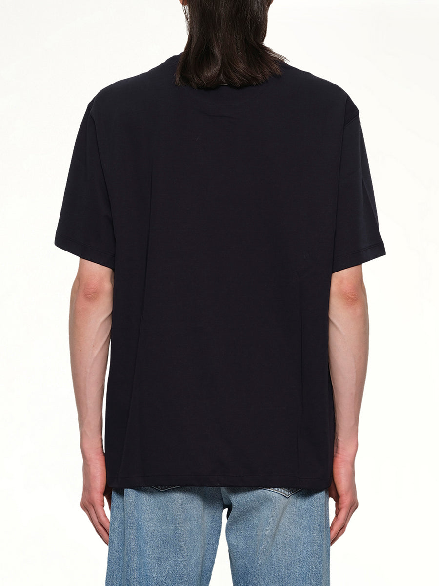 Small Logo T-Shirt in Navy