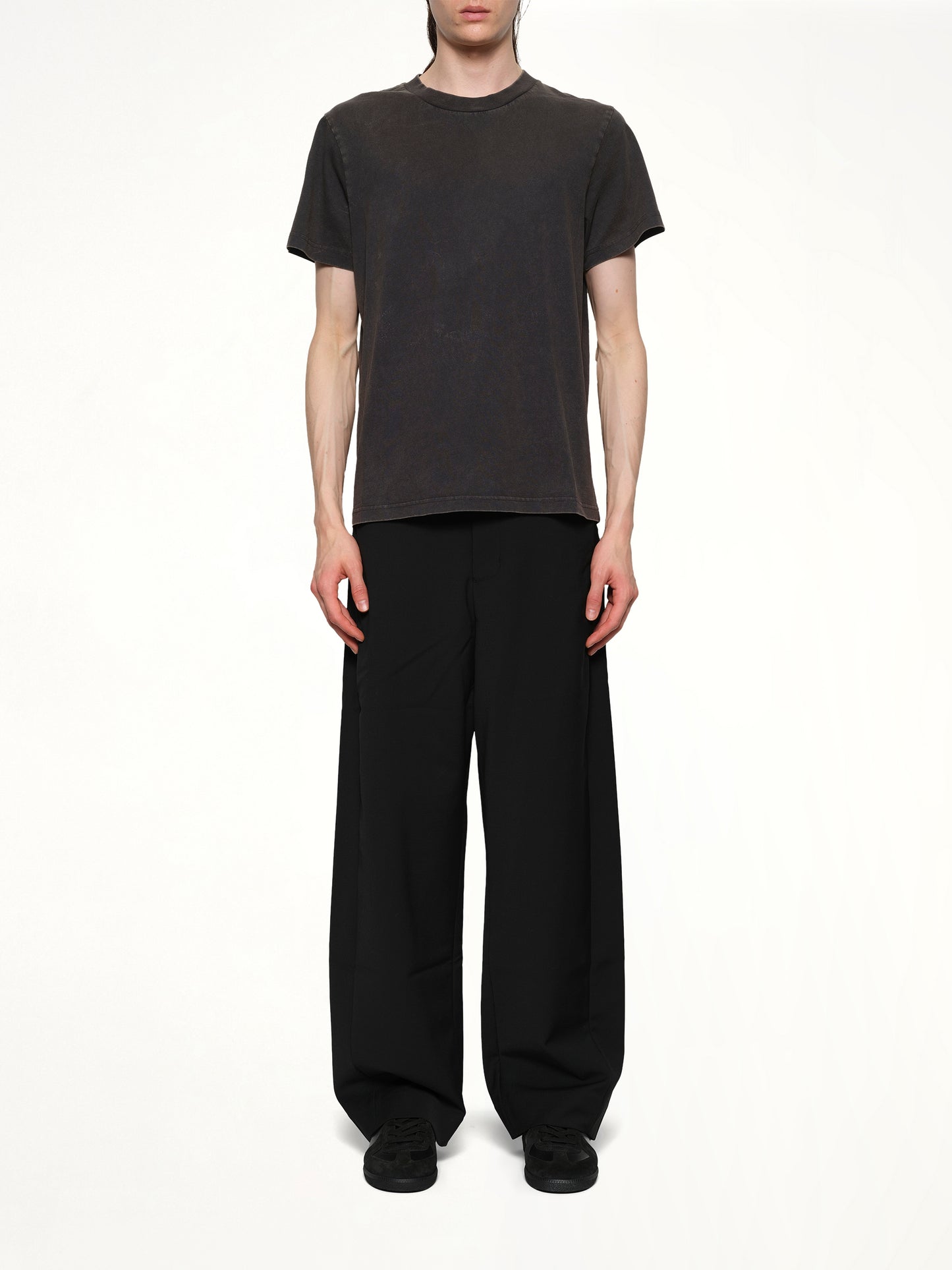 Standard T-Shirt in Washed Black