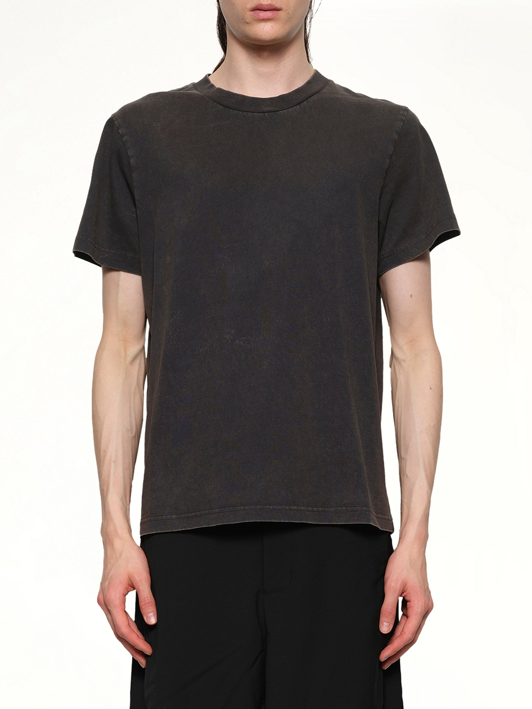 Standard T-Shirt in Washed Black