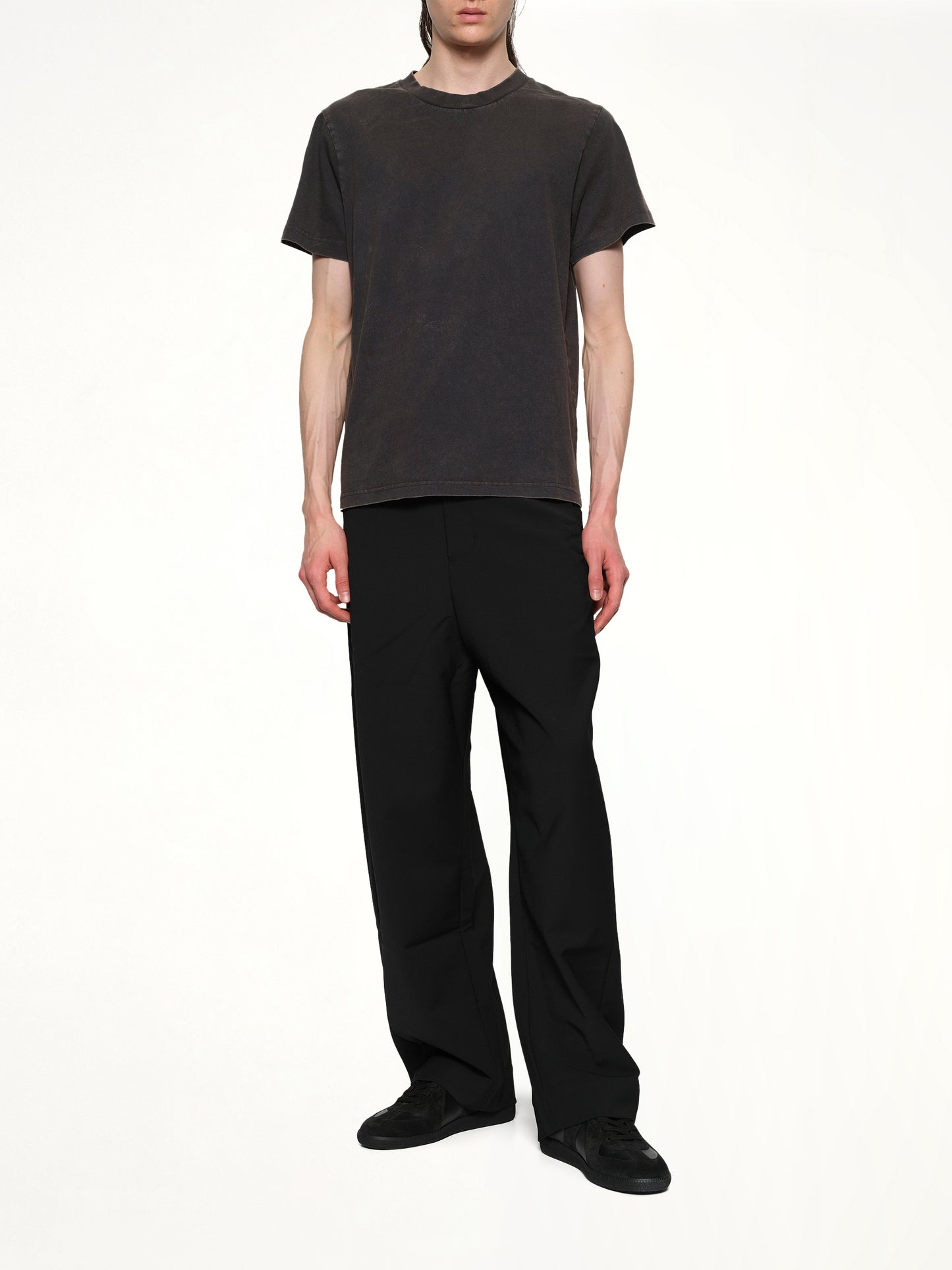 Standard T-Shirt in Washed Black