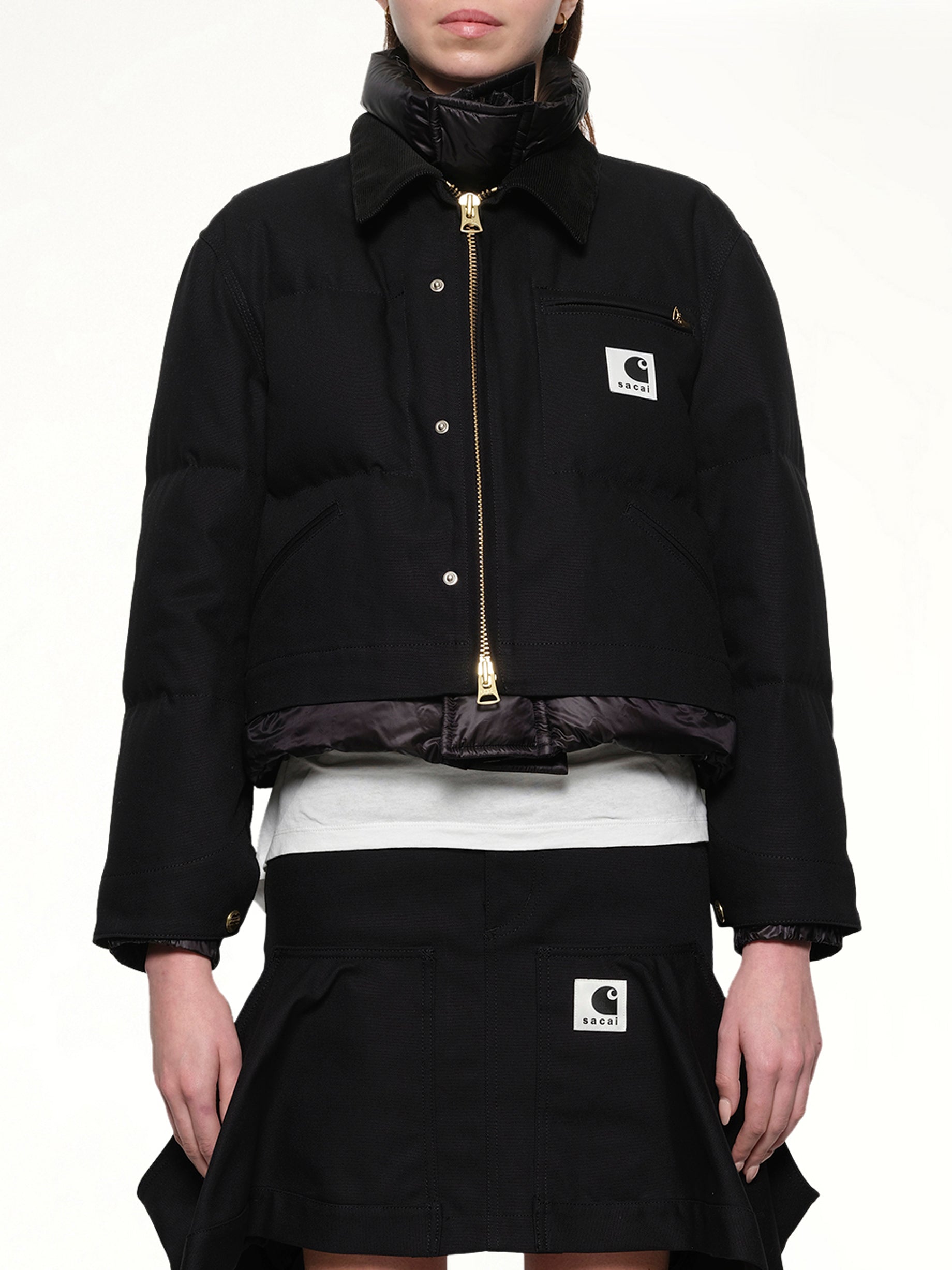 Carhartt WIP Duck Puffer Jacket in Black