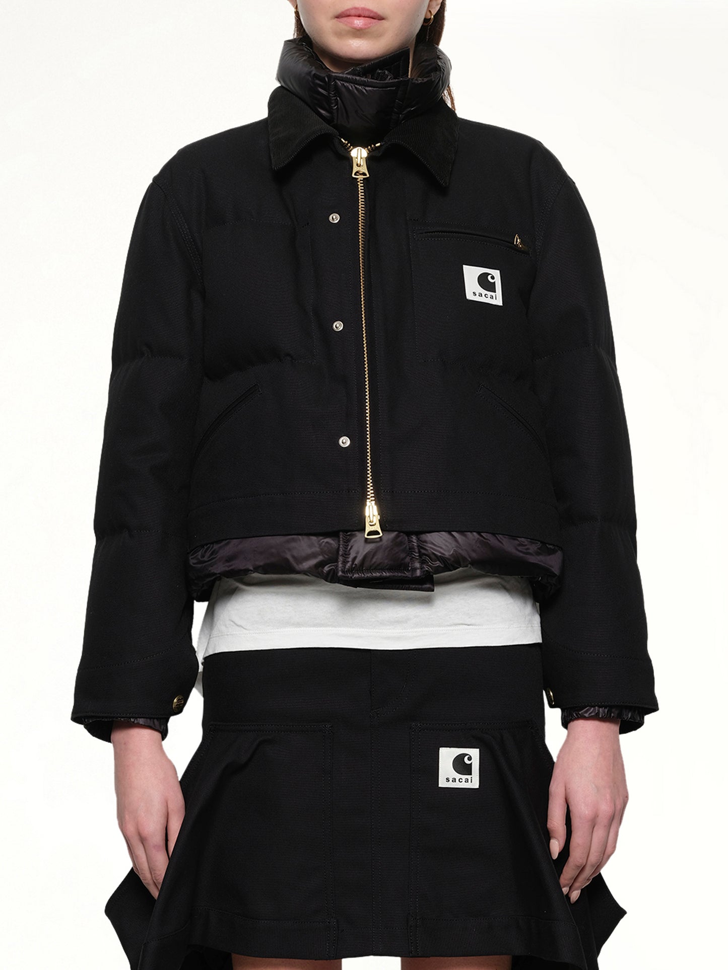 Carhartt WIP Duck Puffer Jacket in Black