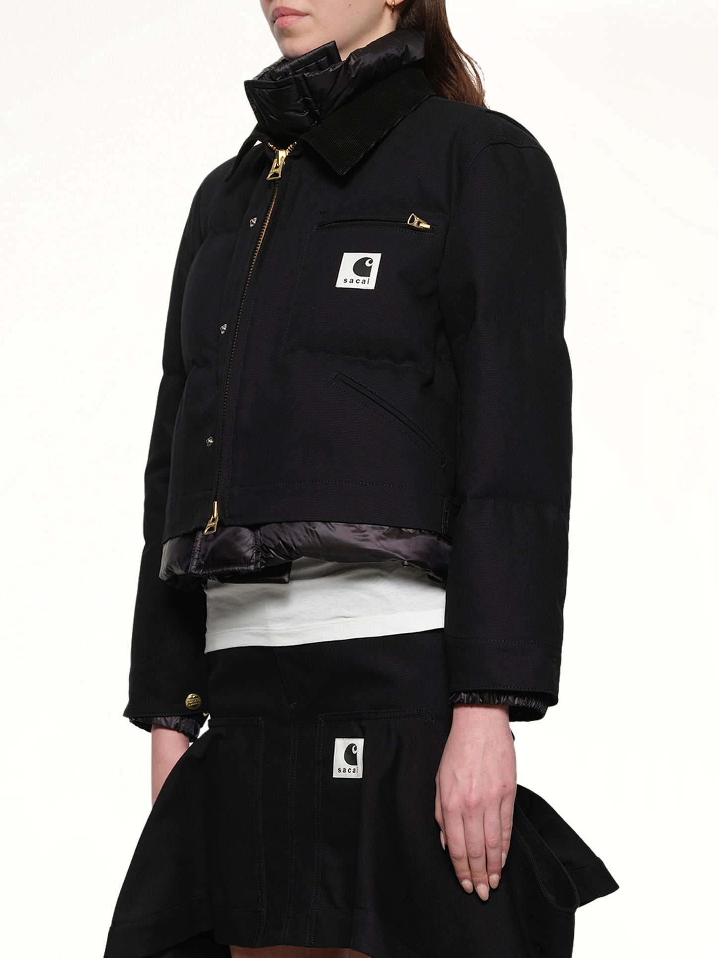 Carhartt WIP Duck Puffer Jacket in Black