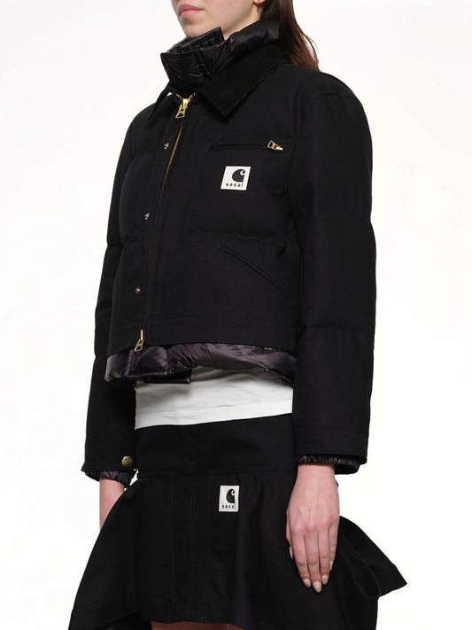 Carhartt WIP Duck Puffer Jacket in Black