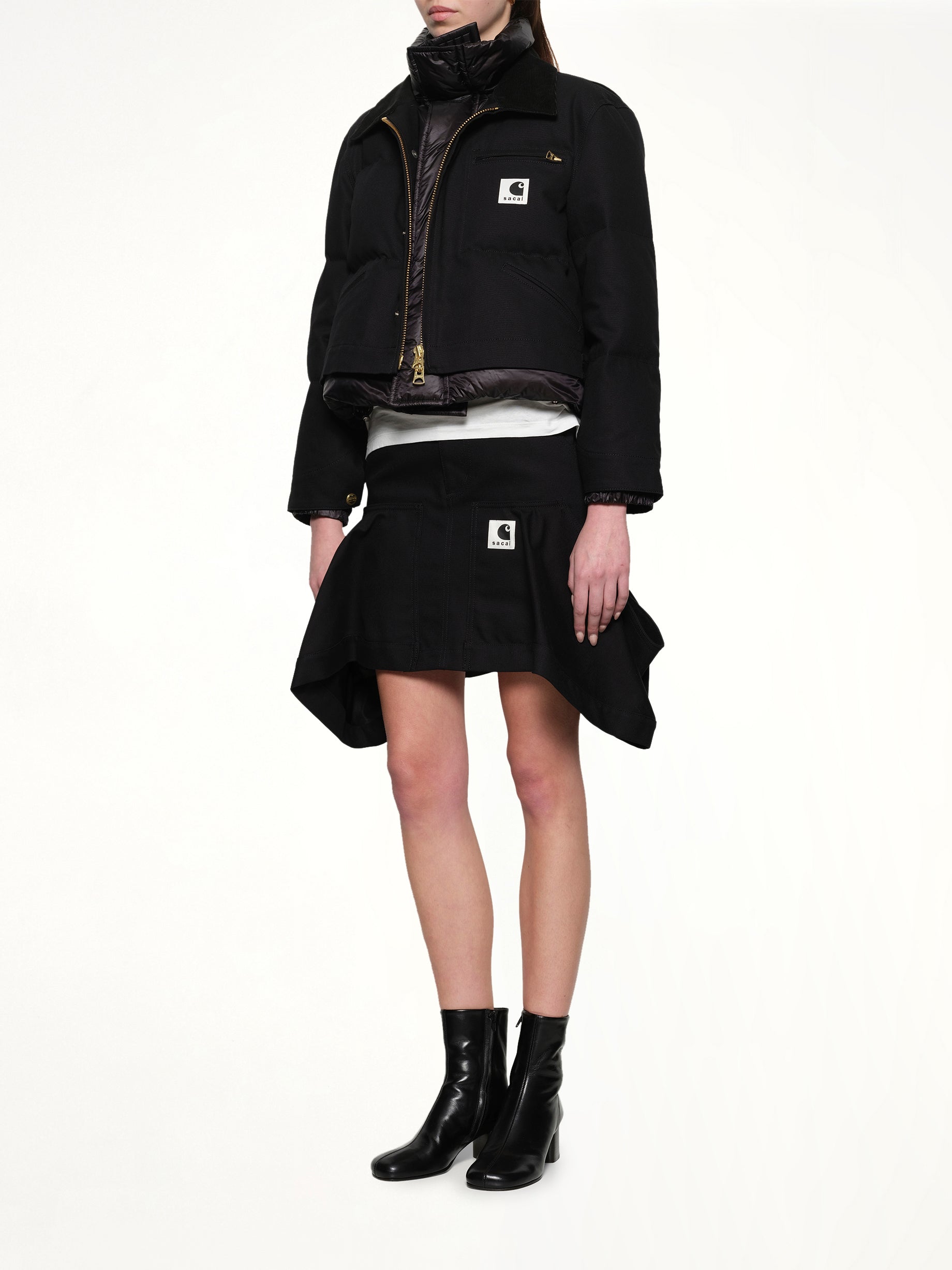 Carhartt WIP Duck Puffer Jacket in Black