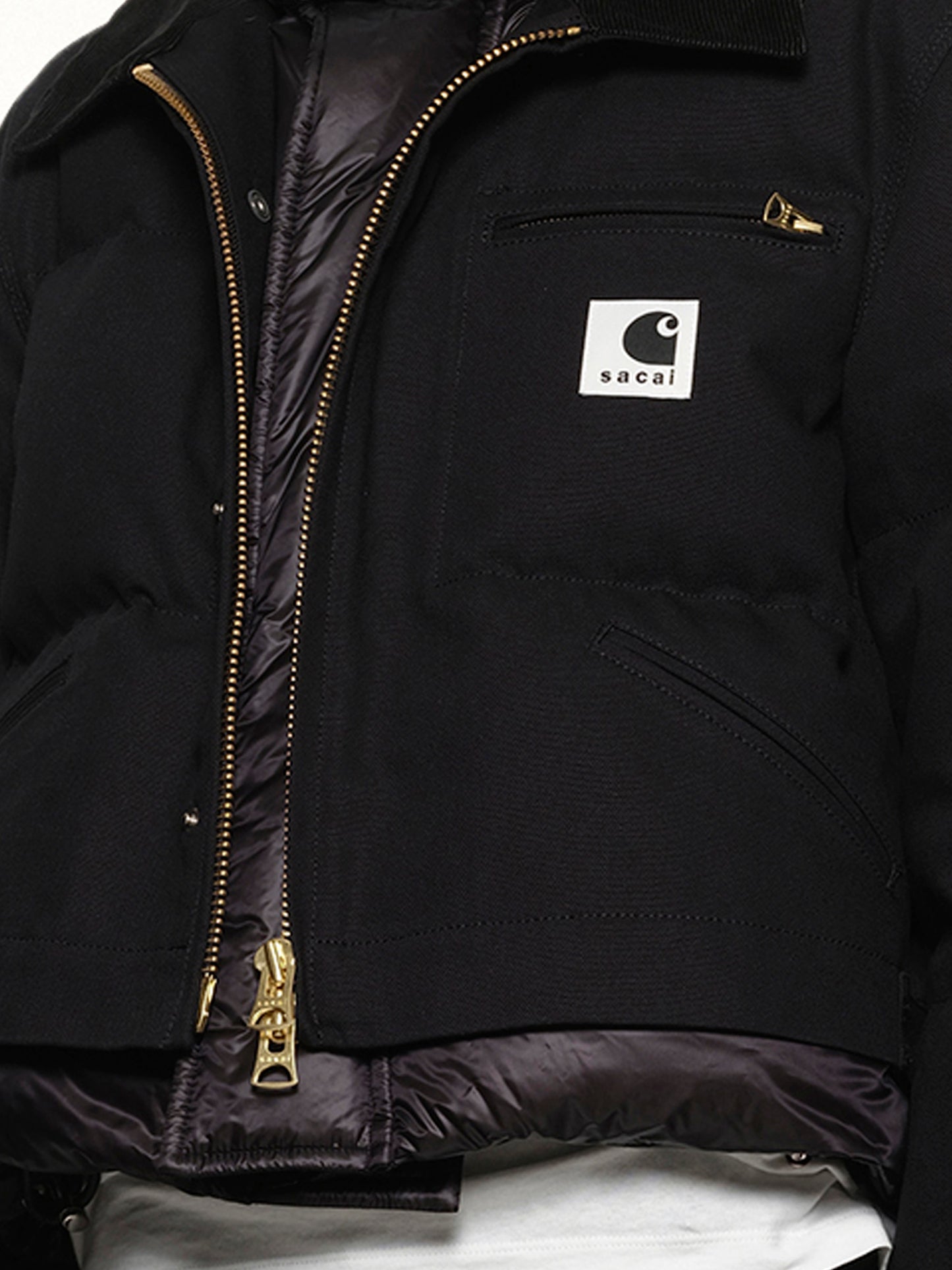 Carhartt WIP Duck Puffer Jacket in Black