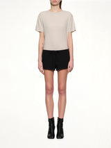 Lightweight Micro Shorts in Black