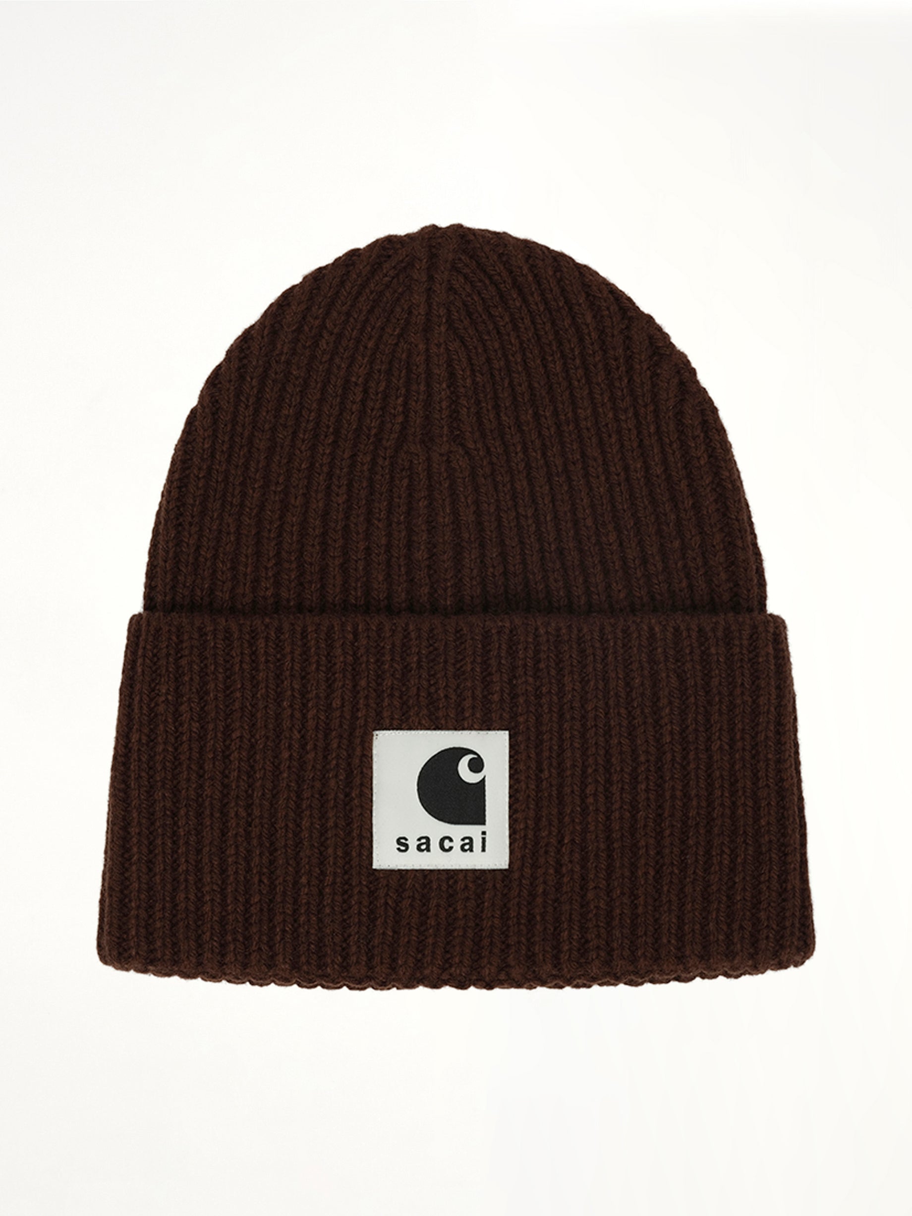 Carhartt WIP Wool Knit Beanie in Dark Beige