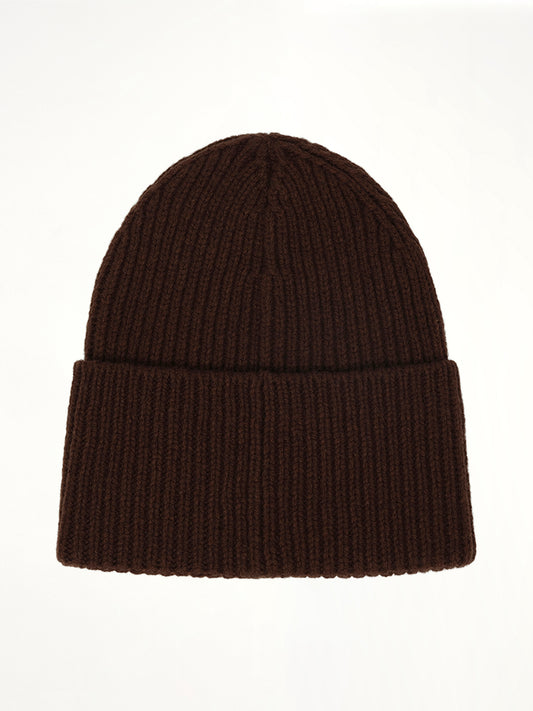 Carhartt WIP Wool Knit Beanie in Dark Beige