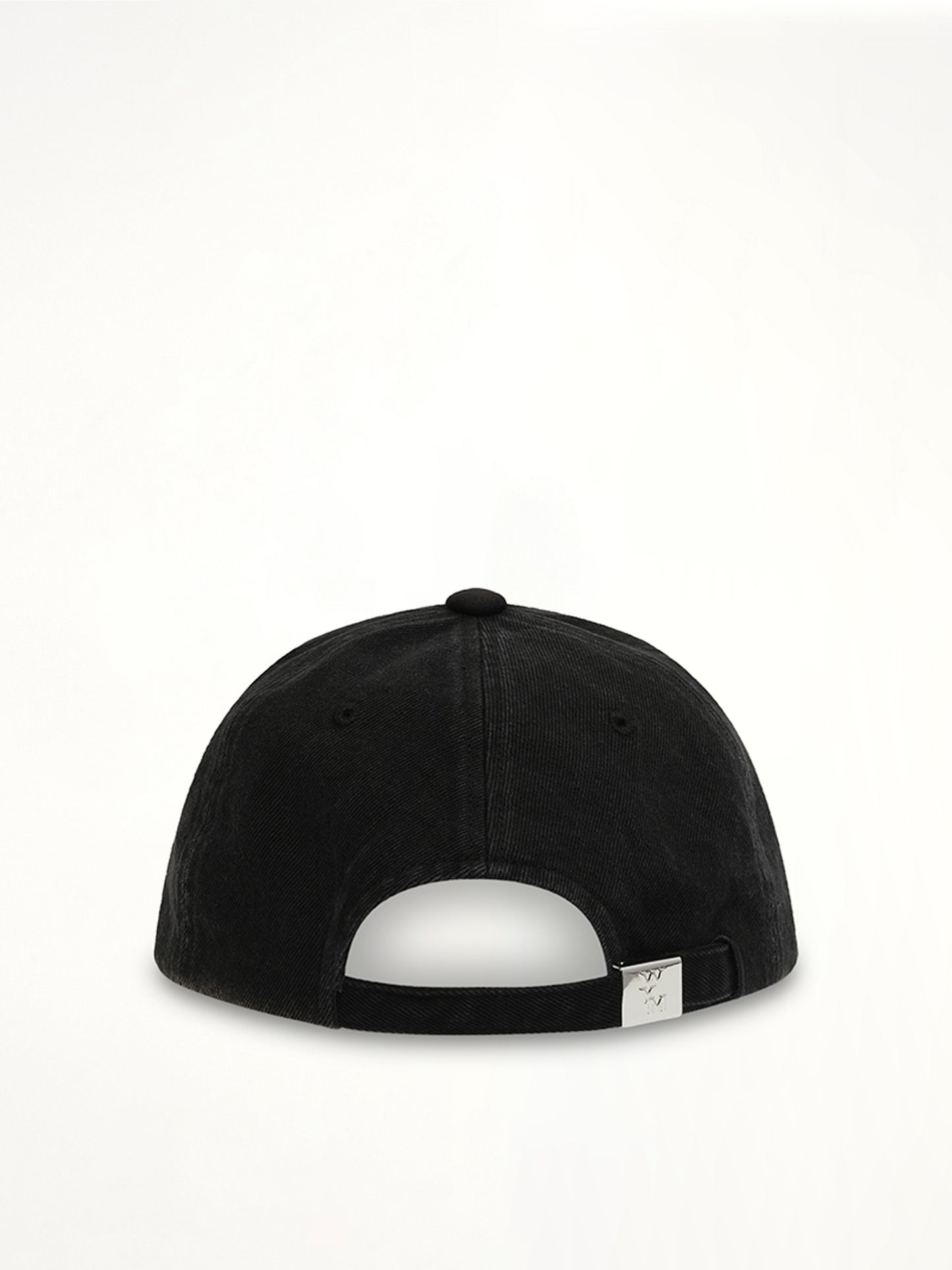 Denim Cap in Black