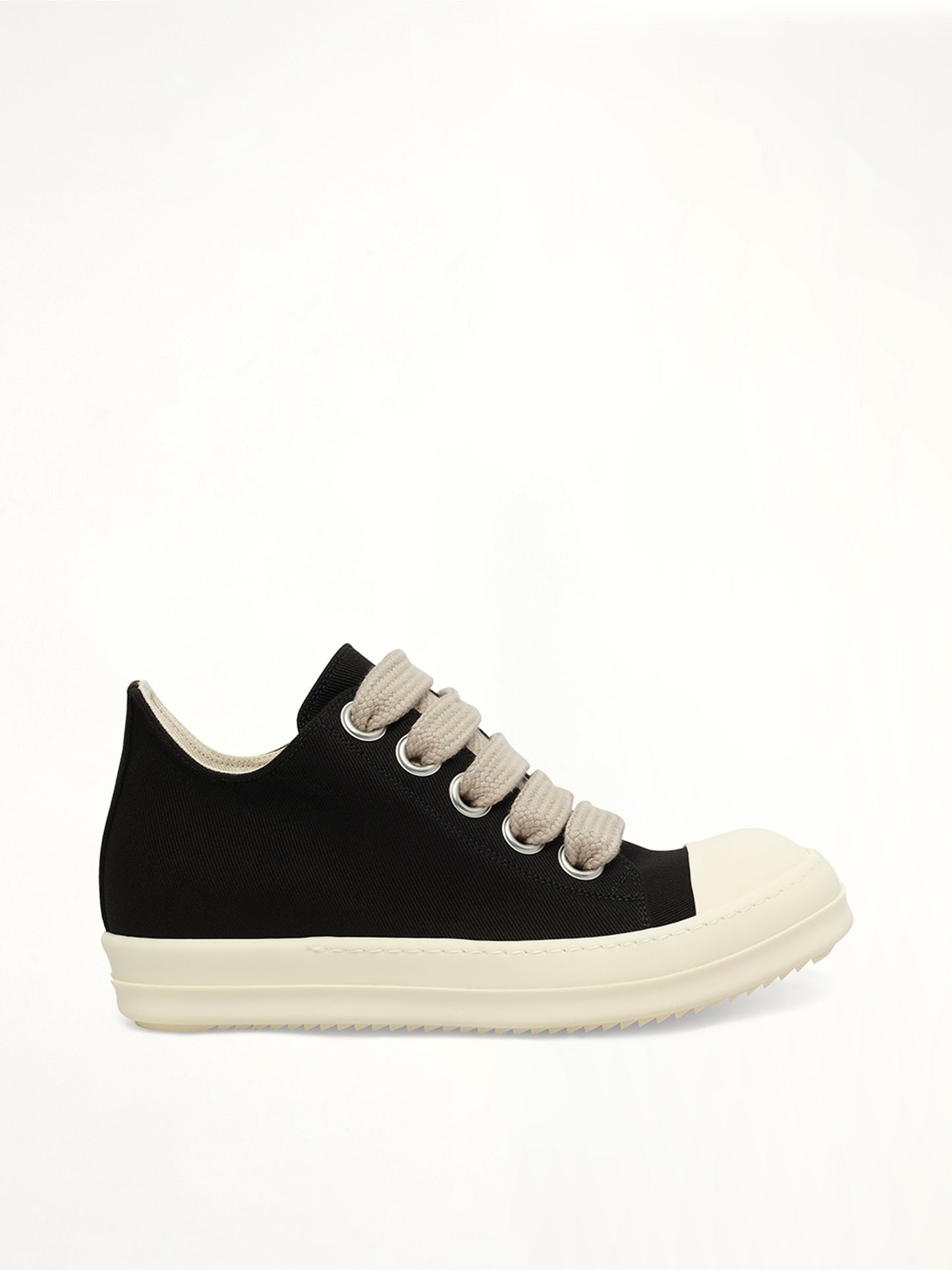 Jumbolace Low Sneaks in Black/Milk/Milk