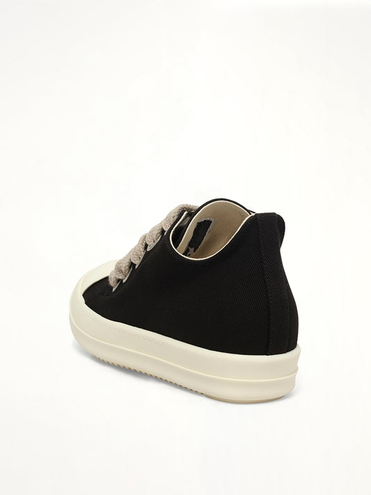 Jumbolace Low Sneaks in Black/Milk/Milk