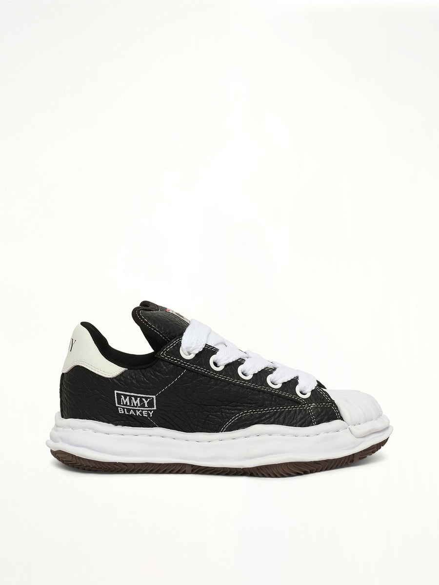 Blakey Puffer OG Sneaker in Black Side View | MAISON MIHARA YASUHIRO