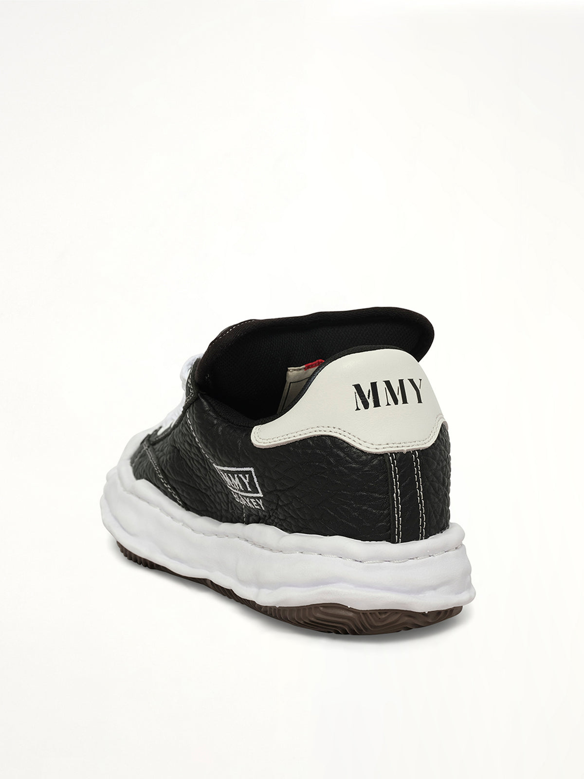 Blakey Puffer OG Sneaker in Black Back View | MAISON MIHARA YASUHIRO