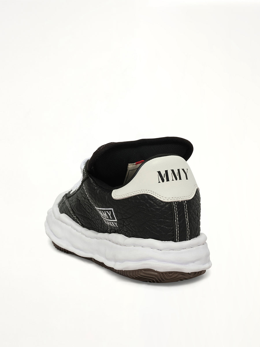 Blakey Puffer OG Sneaker in Black Back View | MAISON MIHARA YASUHIRO