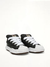 Blakey Puffer OG Sneaker in Black Front View | MAISON MIHARA YASUHIRO