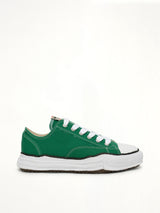 Peterson OG Sneaker in Cl Green Side View | MAISON MIHARA YASUHIRO