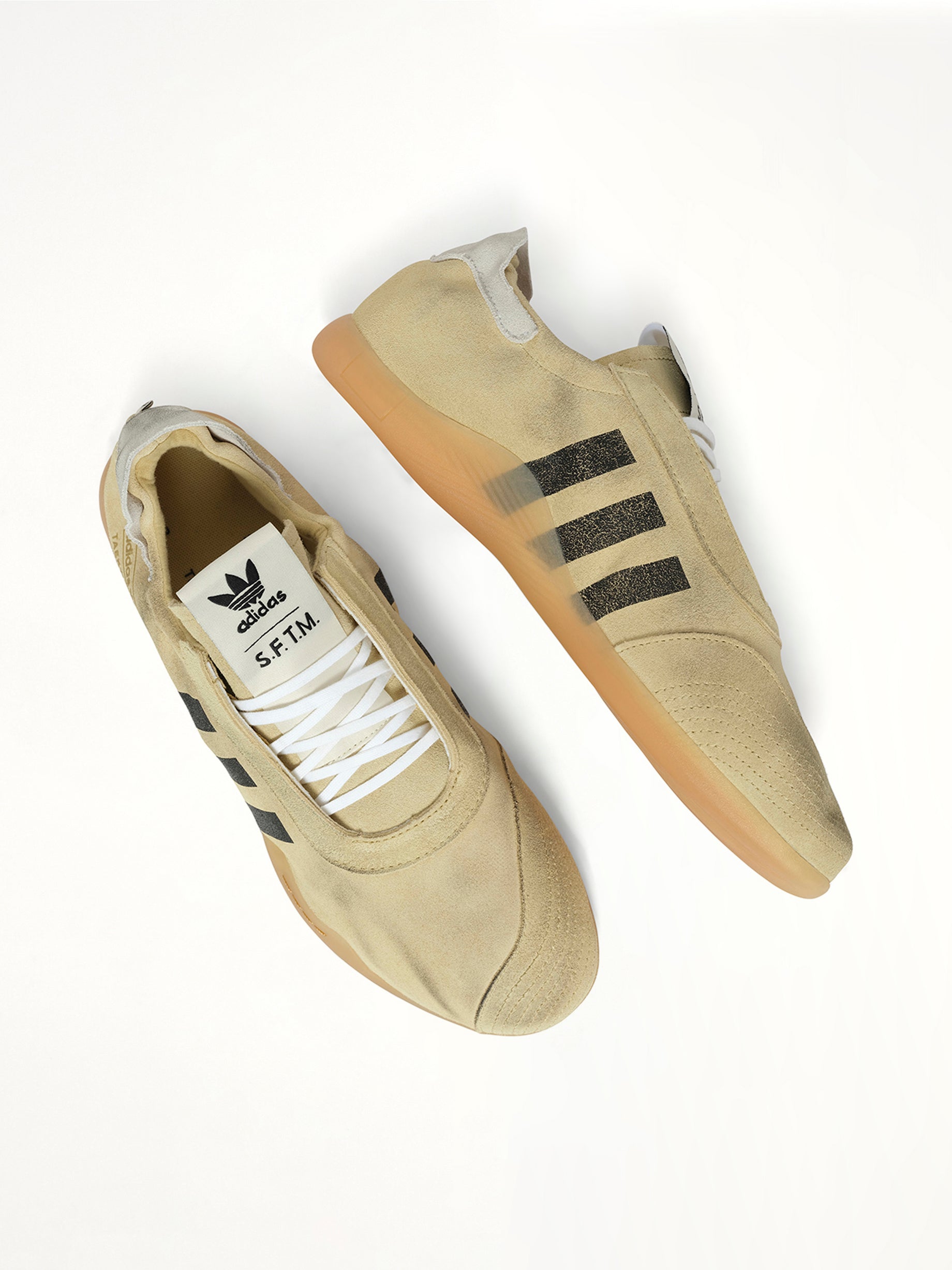 SFTM Taekwondo Sneaker in Beige Top View | SONG FOR THE MUTE