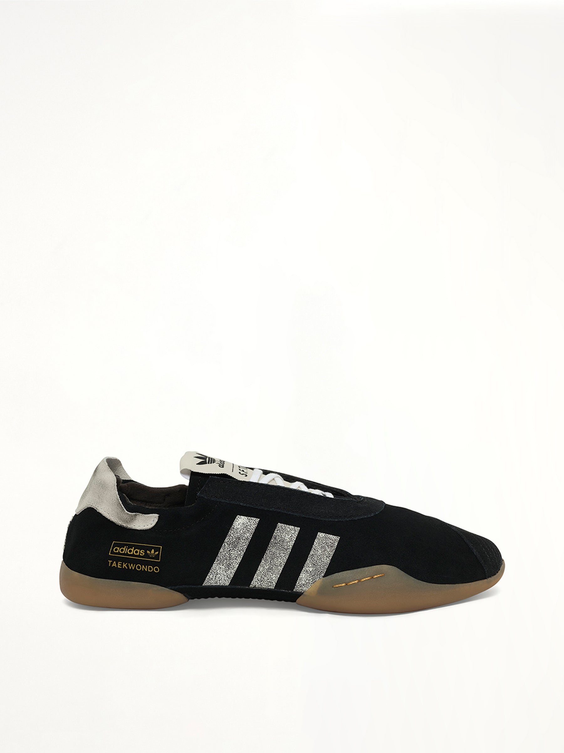 SFTM Taekwondo Sneaker in Black Side View | SONG FOR THE MUTE
