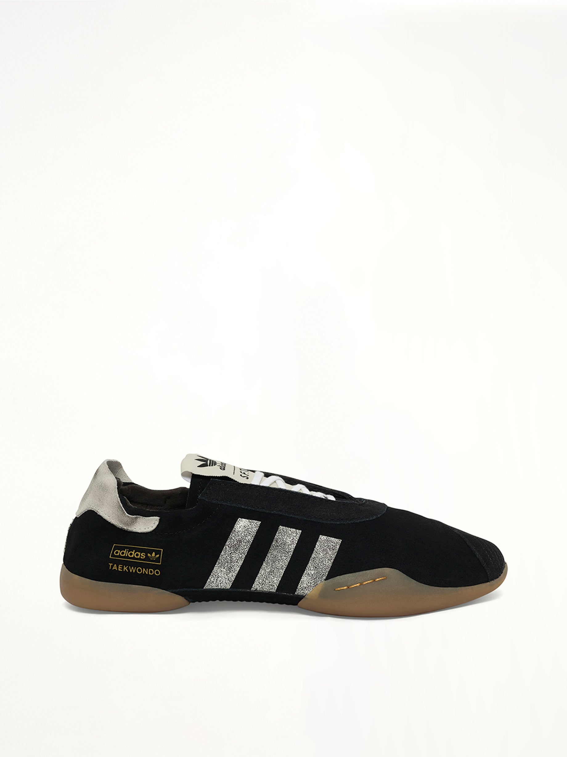 SFTM Taekwondo Sneaker in Black Side View | SONG FOR THE MUTE