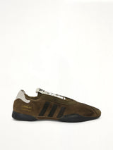 SFTM Taekwondo Sneaker in Olive Side View | SONG FOR THE MUTE