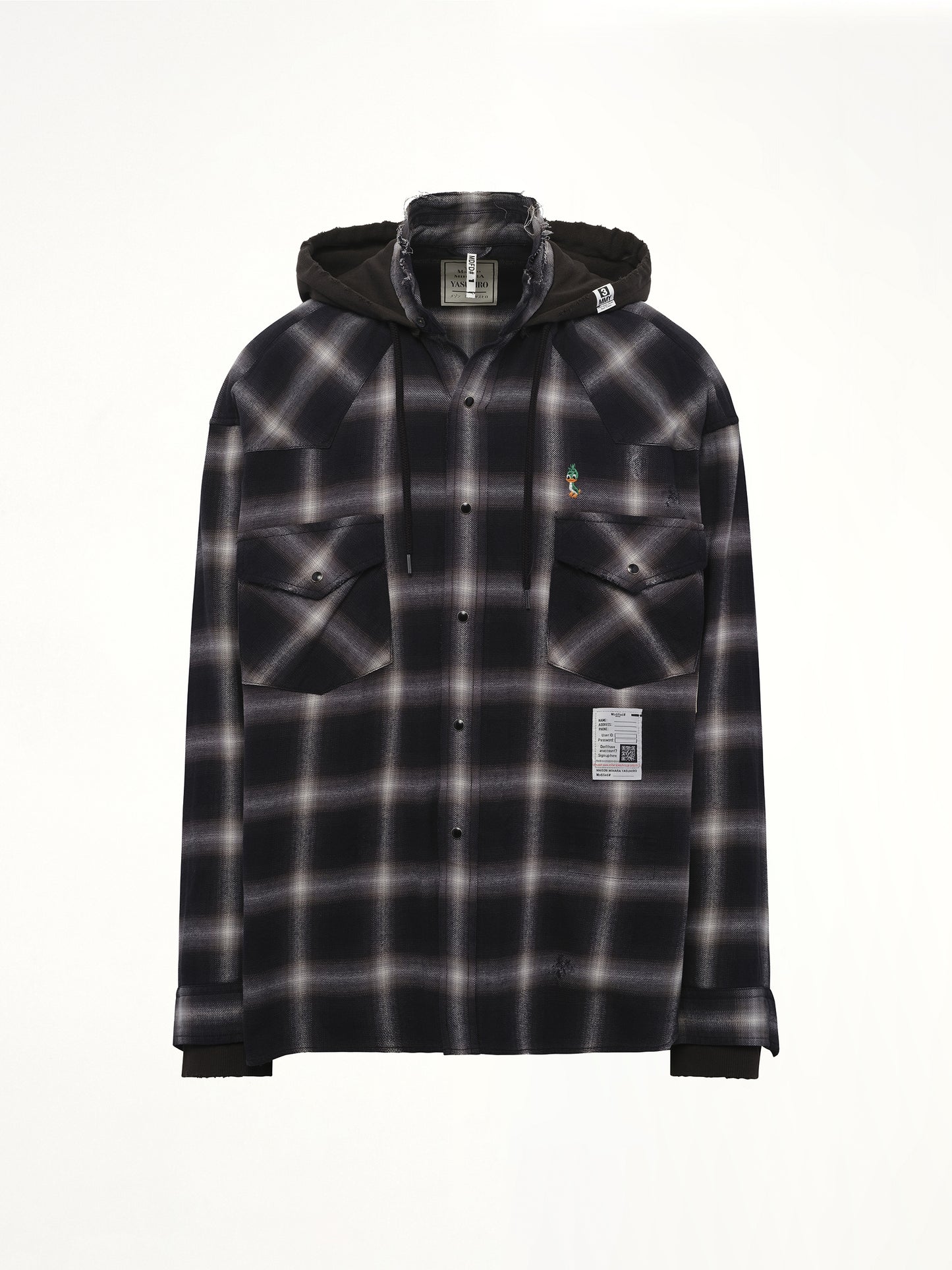 Sweat Hoodie LS Shirt in Black