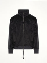 Velvet Tracktop in Black