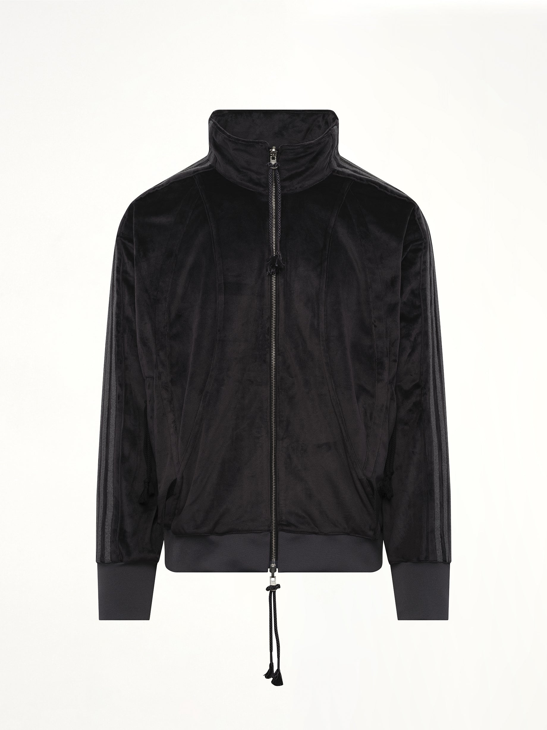 Velvet Tracktop in Black
