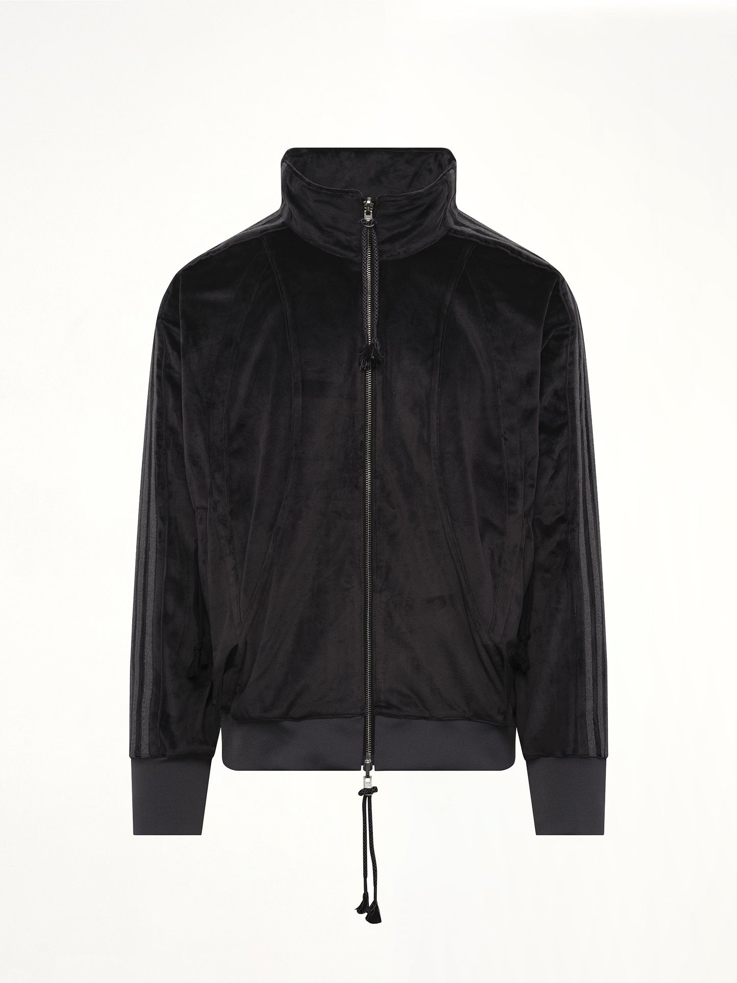 Velvet Tracktop in Black