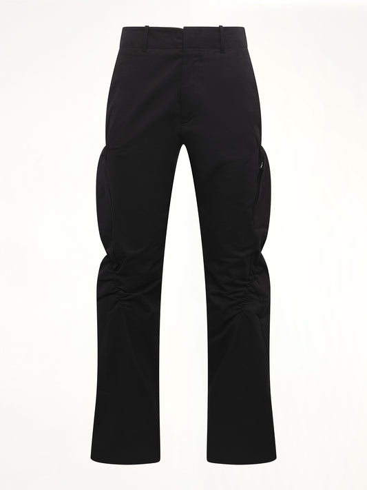Shirring Pants in Black