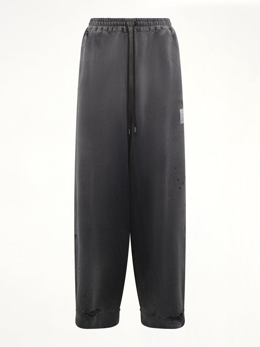 Sun Faded Pants in Black