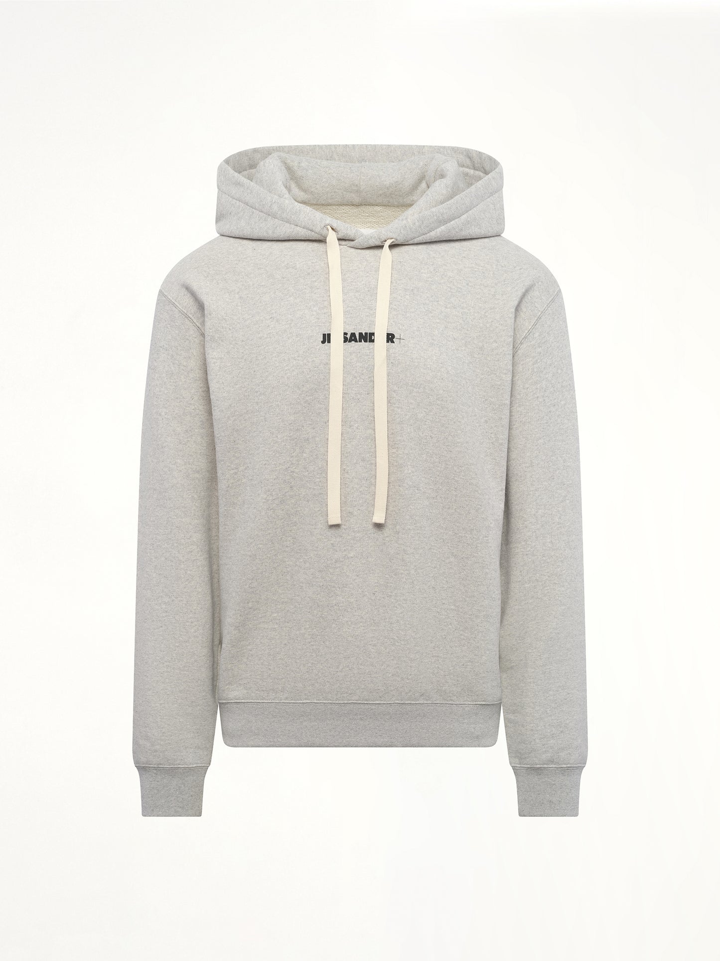 Plus Compact Terry Hoodie in Powder Green