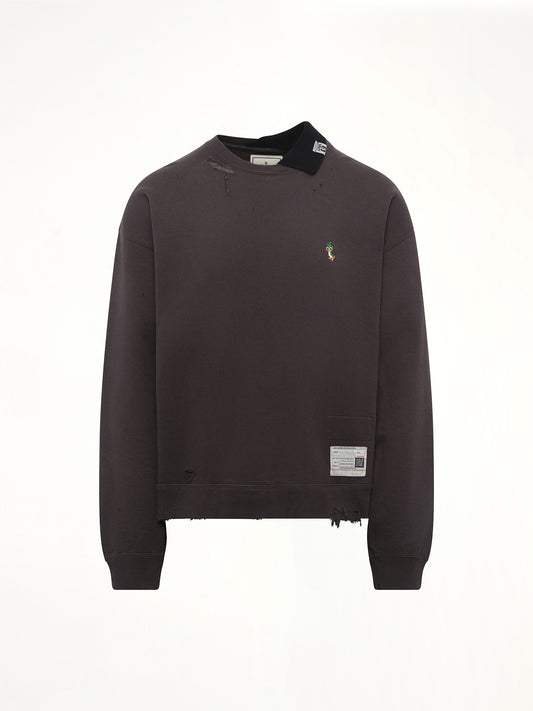 Triple Layered Pullover in Black