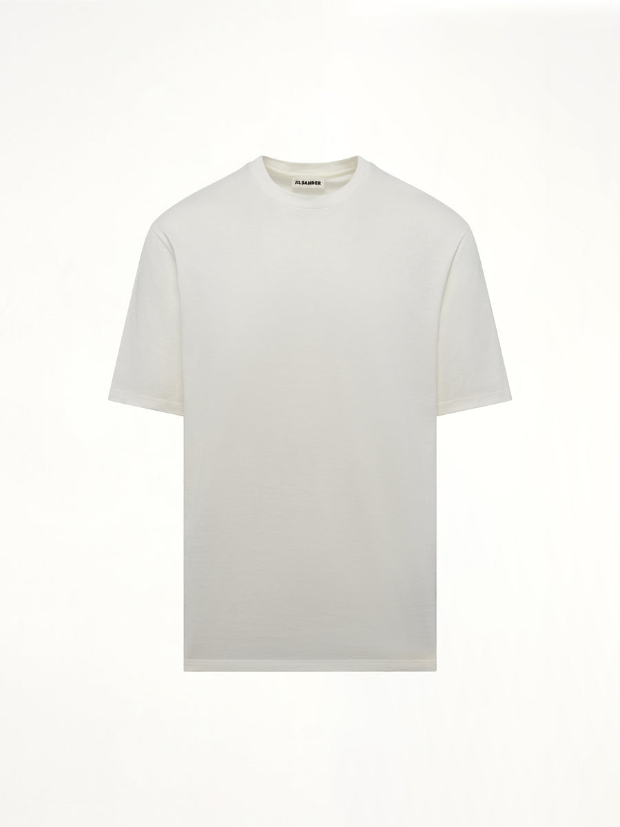 Logo T-Shirt in Coconut