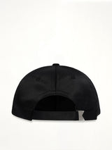 Rhude Sports Club Curved Brim Hat in Black