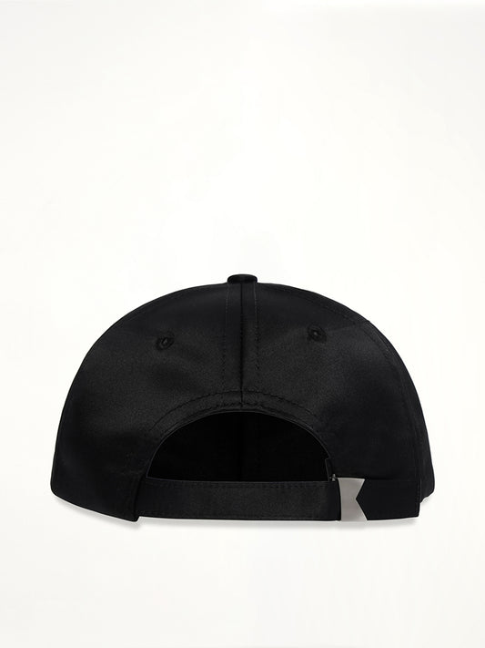Rhude Sports Club Curved Brim Hat in Black