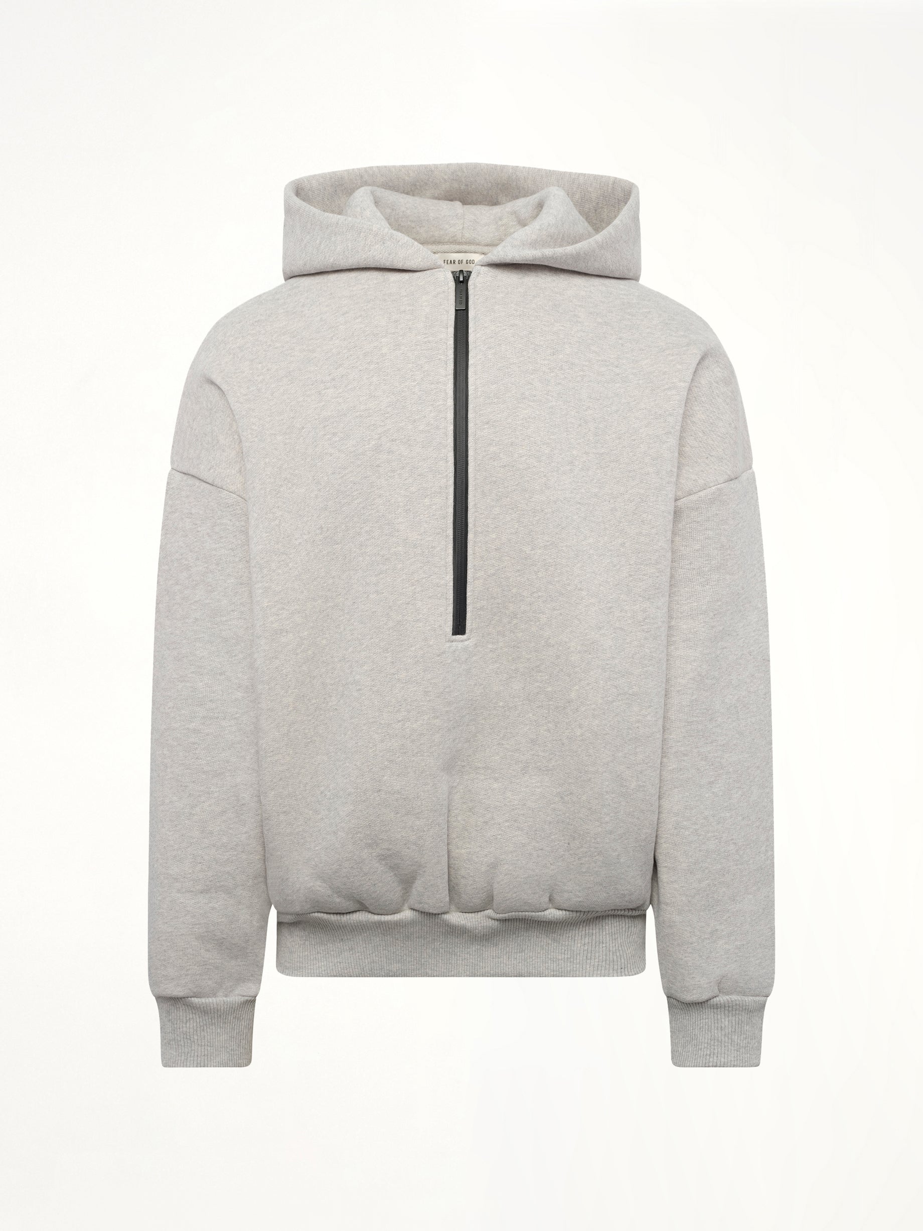Athletic Halfzip Hoodie in Grey
