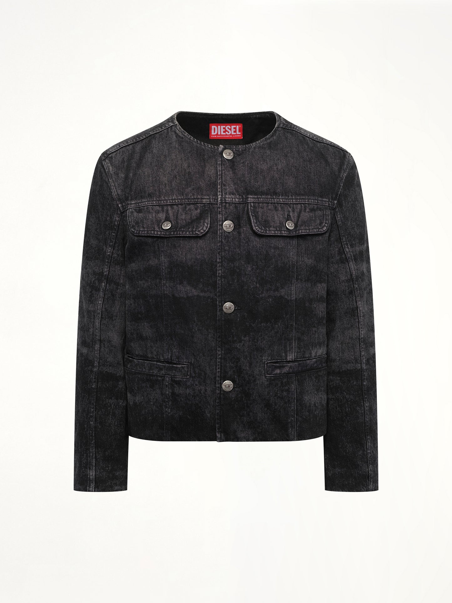 D-ABERDEEN-FSH2 Runway Jacket in Black